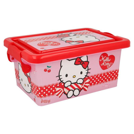 Hello Kitty - Récipient à jouets / organiseur 3.7 L