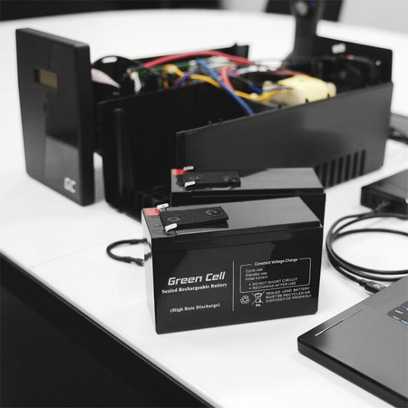 Green Cell - Batterie AGM VRLA 12V 9Ah sans entretien pour UPS