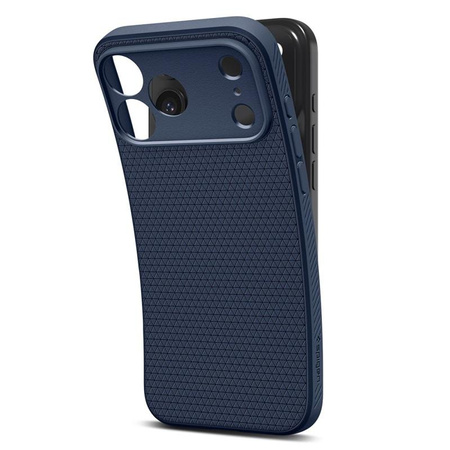 Spigen Liquid Air - Hülle für iPhone 17 Pro (Navy Blue)