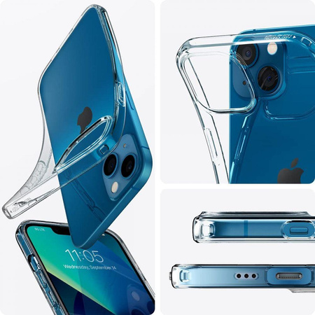 Spigen Liquid Crystal - Hülle für iPhone 13 Case (Klar)