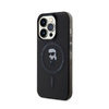 Karl Lagerfeld IML Ikonik MagSafe - iPhone 15 Pro Tasche (schwarz)