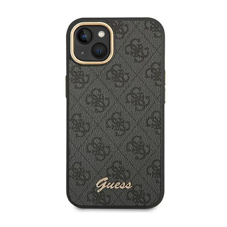 Guess 4G Metal Camera Outline Case - pouzdro pro iPhone 14 (černé)