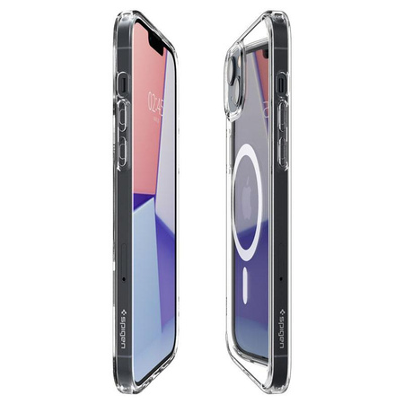 Spigen Ultra Hybrid Mag MagSafe – Etui do iPhone 14 Plus (Biały)