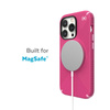 Speck Presidio2 Grip MagSafe - Anti-slip case for iPhone 14 Pro (Digitalpink / Blossompink / White)