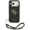 ETUI DO IPHONE 17 PRO MAX GUESS CZARNE ORYGINALNE ZE SMYCZĄ ELEGANCKIE CASE