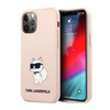 Karl Lagerfeld Silicone NFT Choupette - iPhone 12 / iPhone 12 Pro Case (pink)