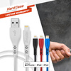 Energizer HardCase - USB-A zu Lightning Anschlusskabel MFi zertifiziert 1.2m (Schwarz) lebenslange Garantie