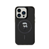 Karl Lagerfeld IML Ikonik MagSafe - iPhone 15 Pro Tasche (schwarz)