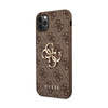 Guess 4G Big Metal Logo - Coque iPhone 11 Pro (marron)