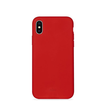 PURO ICON Cover - tok iPhone Xs / X (piros)