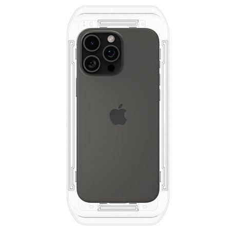 Spigen GLAS.TR EZ FIT Privacy - Tvrzené sklo s filtrem soukromí pro iPhone 16 Pro