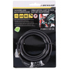 Dunlop - Cadenas pour vélo avec combinaison (noir)