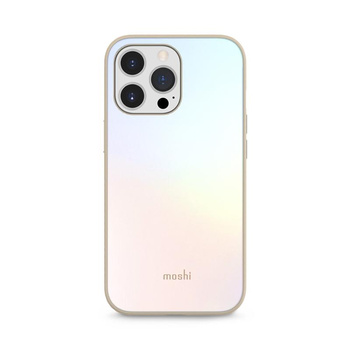 Moshi iGlaze Slim Hardshell Case - iPhone 13 Pro Case (SnapTo system) (Astral Silver)