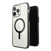 Speck Presidio Perfect-Clear with Impact Geometry + MagSafe - iPhone 14 Pro Max Case with MICROBAN Coating (Clear / Black)