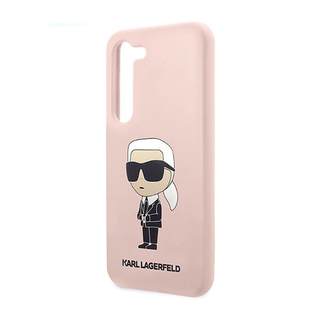 Karl Lagerfeld Silicone NFT Ikonik - Samsung Galaxy S23 Case (pink)