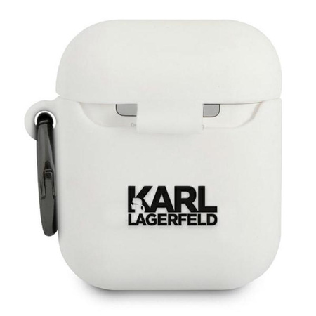 Karl Lagerfeld - Apple Airpods tok (fehér)