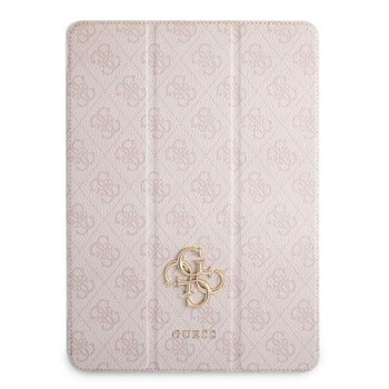 Guess 4G Big Metal Logo - Etui iPad Pro 12.9" 2021 (różowy)