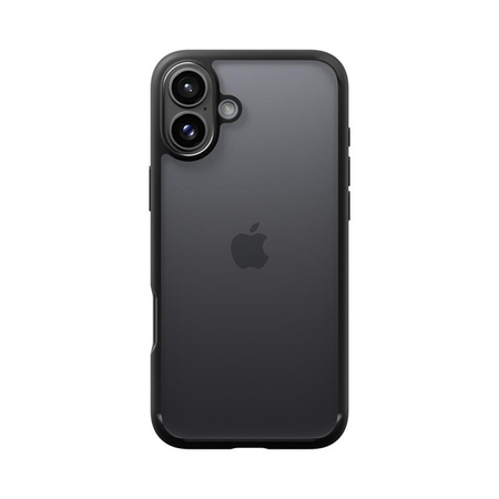 SPIGEN ULTRA HYBRID IPHONE 16 MATNĚ ČERNÝ