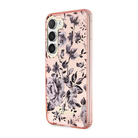 Guess Flower Collection - Samsung Galaxy S23 Case (pink)