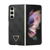 Guess Leather 4G Diamond Triangle - Samsung Z Fold 5 Case (black)