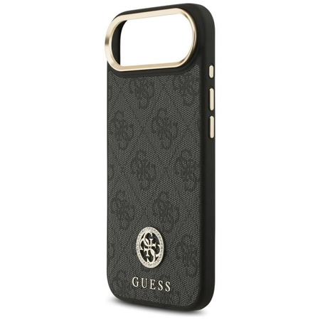 Guess 4G Strass Logo MagSafe - Pouzdro iPhone Air (Černá)