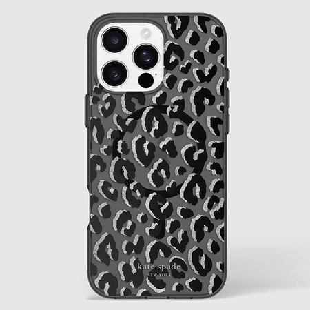 Kate Spade New York Protective MagSafe - Hülle für iPhone 16 Pro Max (City Leopard)
