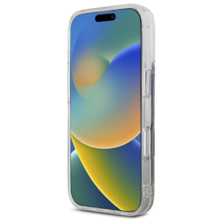 Hello Kitty Liquid Glitter Fever MagSafe - Pouzdro na iPhone 16 Pro (černý/zlatý)