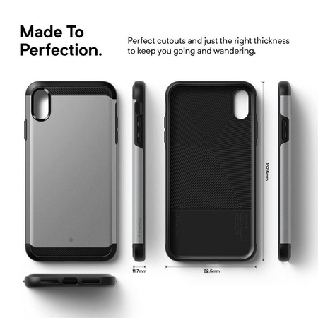 Caseology Legion Fall - iPhone Xs Max Fall (Silber)