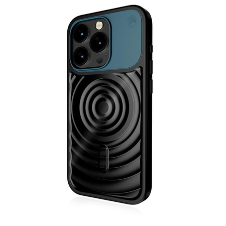 STM Reawaken Ripple MagSafe - Tasche für iPhone 15 (Schwarz / Atlantik)
