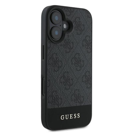 Guess 4G Bottom Stripe - iPhone 16 Plus Case (grey)