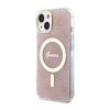 Guess 4G MagSafe - iPhone 14 Plus Case (Pink)