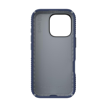 Speck Presidio2 Grip - Hülle iPhone 16 Pro (Coastal Blue / Dust Grey / White)