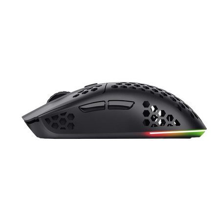 Trust GXT 929 Helox - Souris optique sans fil pour joueurs 4800 DPI & RGB (Noir)