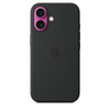 Apple Silicone Case – Silikonhülle mit MagSafe für iPhone 16 (Black)