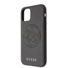 Guess Saffiano 4G Circle Logo - iPhone 11 Pro Max Case (black)