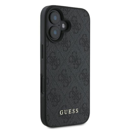 Guess 4G Classic - Coque pour iPhone 16 Plus (noir)