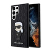 Karl Lagerfeld NFT Saffiano Monogram Ikonik - Étui Samsung Galaxy S23 Ultra (noir)