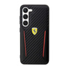 Ferrari Carbon Contrast Edges - Case for Samsung Galaxy S23+ (black)