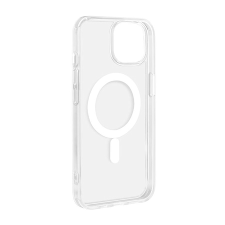 PURO LITEMAG - Étui MagSafe pour iPhone 14 Plus (Transparent)