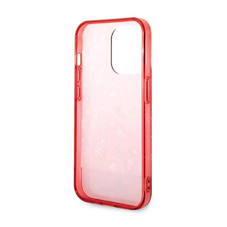 Guess Bandana Paisley - iPhone 14 Pro Tasche (rot)