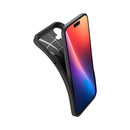 Spigen Core Armor - tok iPhone 16-hoz (matt fekete)