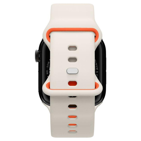Spigen Nano Pop - Strap for Apple Watch 44/45/46/49 mm (Orange Beige)