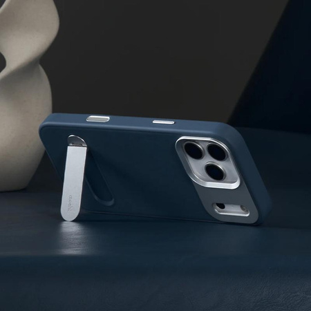 Moshi Kameleon MagSafe - Hülle iPhone 17 Pro mit Ständerfunktion (Midnight Gray)