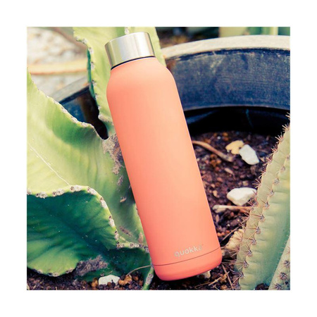 Quokka Solid - Termo láhev z nerezové oceli 630 ml (meruňková)