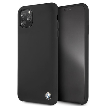 BMW Silicone Hard Case - Coque pour iPhone 11 Pro Max (noir)