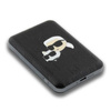 Karl Lagerfeld Karl & Choupette Head Pin MagSafe - Banque d'énergie à induction 5000 mAh 15W (noir)