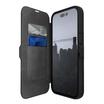 X-Doria Raptic Urban Folio - Coque avec flip cover iPhone 14 Pro (Noir)