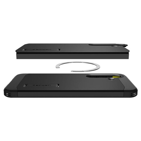 Spigen Tough Armor MagSafe - Case for Samsung Galaxy S25+ (Black)