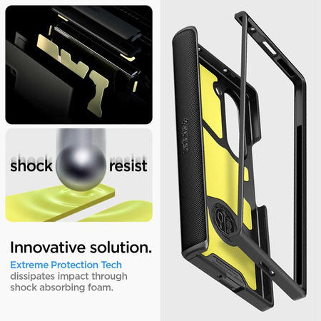 Spigen Slim Armor Pro - Hülle für Samsung Galaxy Z Fold 6 (Schwarz)