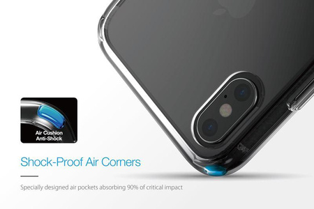 Just Mobile TENC Air Case - Etui iPhone Xs Max (Crystal Clear)